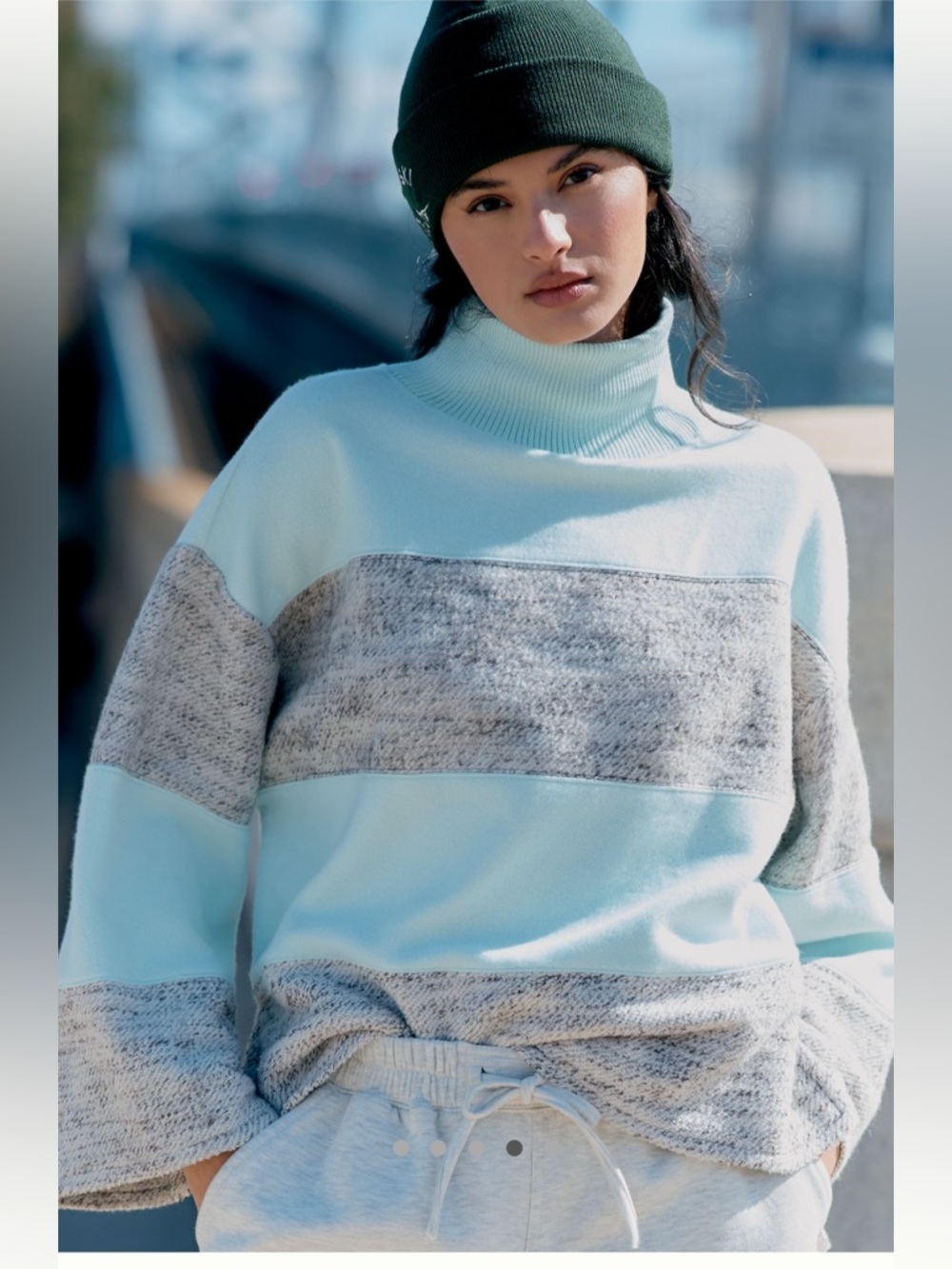Anthropologie Daily Practice Long-Sleeve Poncho